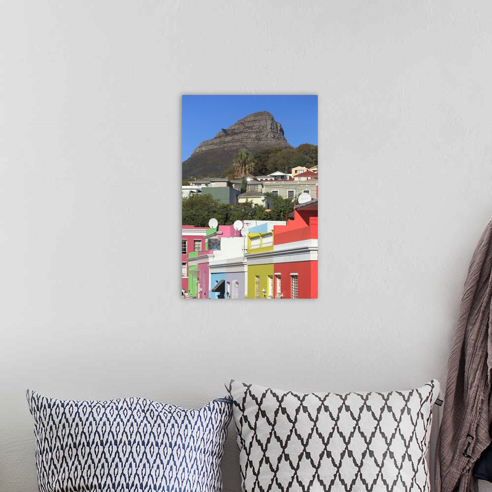 A bohemian room featuring South Africa, Western Cape, Cape Town, Bo-kaap.