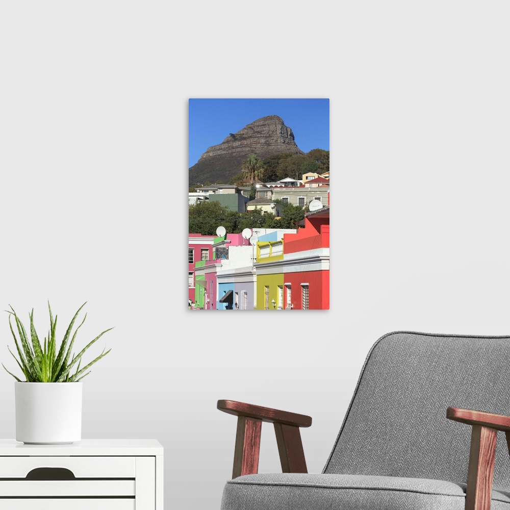 A modern room featuring South Africa, Western Cape, Cape Town, Bo-kaap.