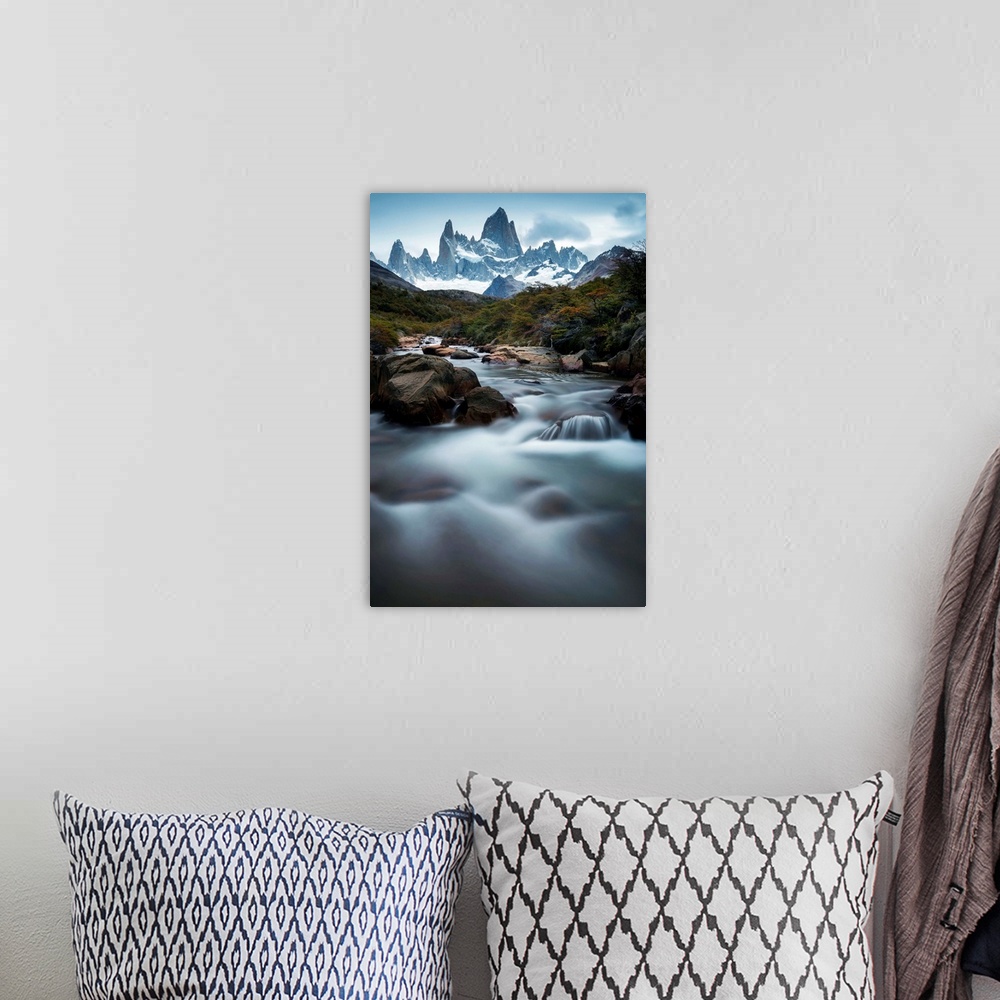 A bohemian room featuring South America, Argentina, Patagonia, Los Glaciares National Park and Mount Fitz Roy.
