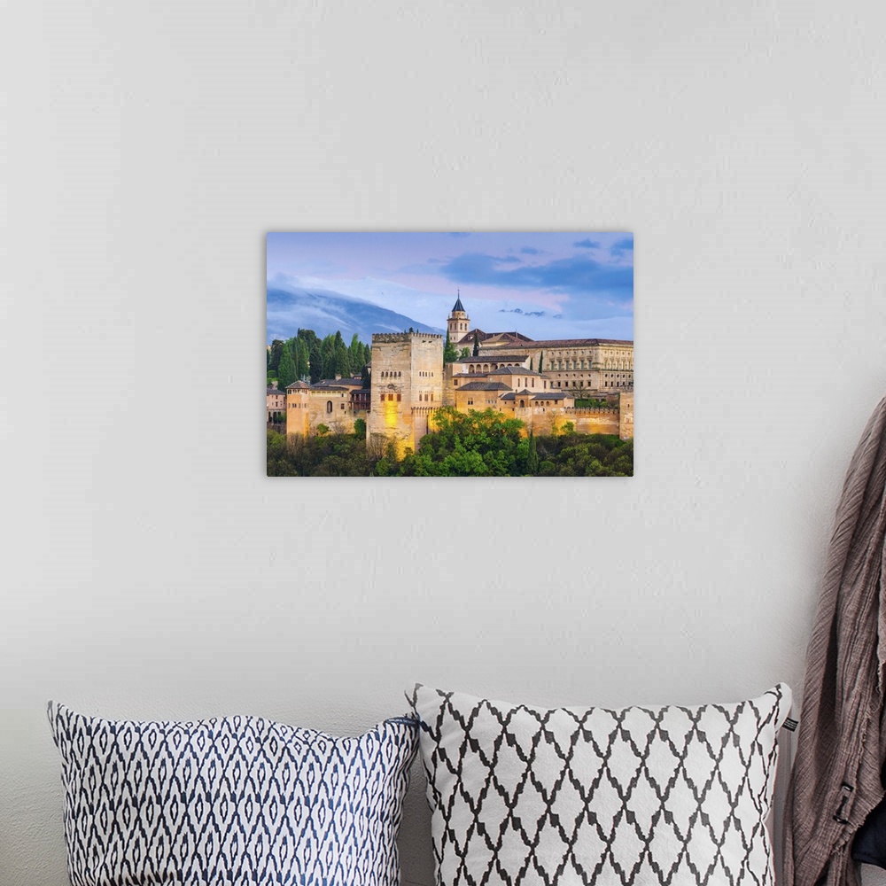 A bohemian room featuring Spain, Andalucia, Granada Province, Granada, Alhambra