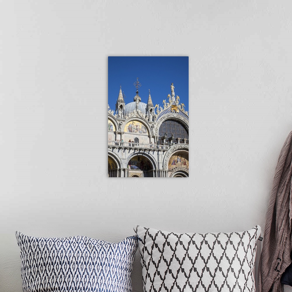 A bohemian room featuring St. Mark's Basilica, St. Mark's Square (San Marco) Venice, Italy.