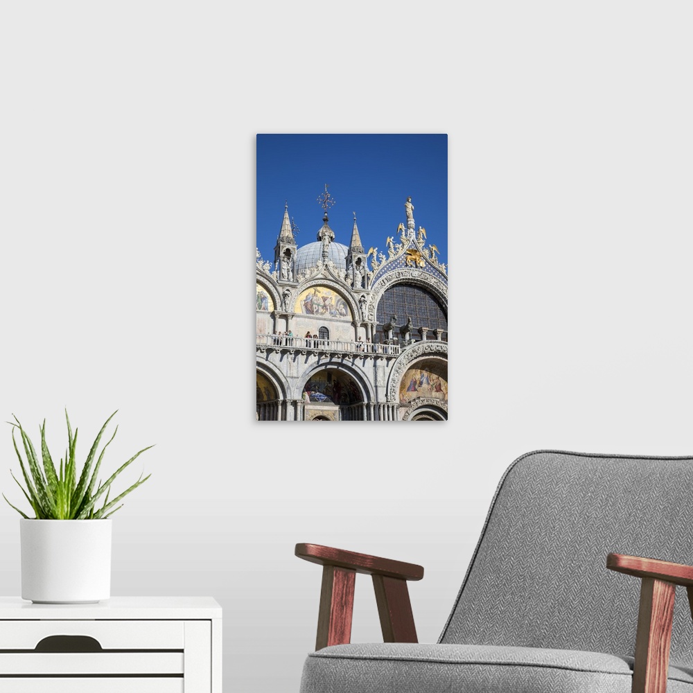 A modern room featuring St. Mark's Basilica, St. Mark's Square (San Marco) Venice, Italy.