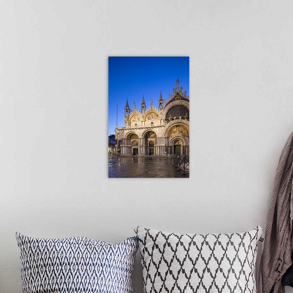A bohemian room featuring St. Mark's Basilica, St. Mark's Square (San Marco) Venice, Italy.