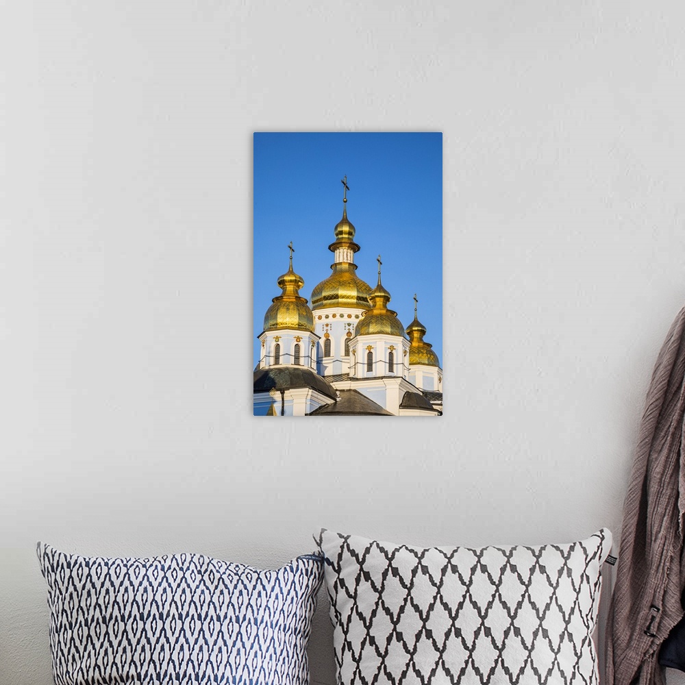 A bohemian room featuring St. Michael's monastery, Kiev (Kyiv), Ukraine