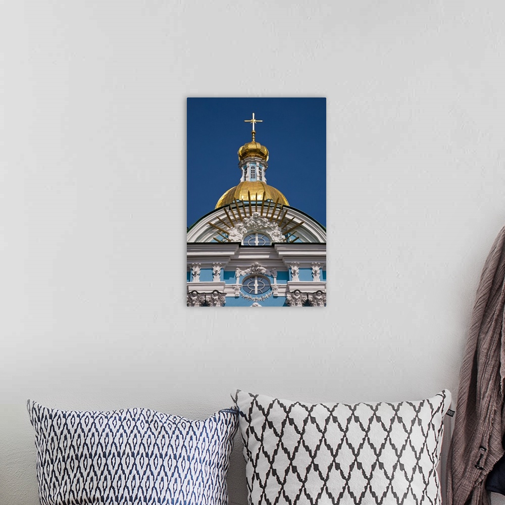 A bohemian room featuring St Nicholas' Cathedral, built between 1753 and 1762 for the use of sailors and navy employees, is...