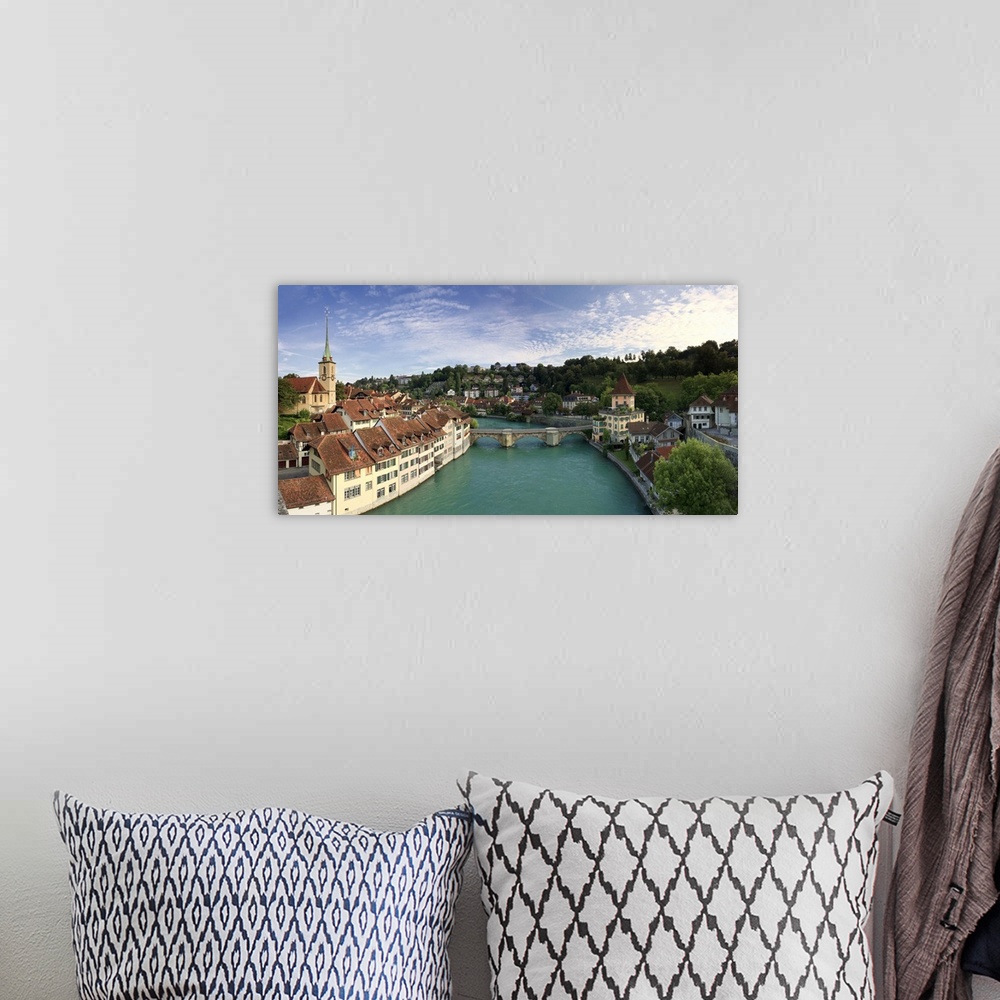 A bohemian room featuring Switzerland, Bern, Old Town (UNESCO World Heritage Site) and Aare River