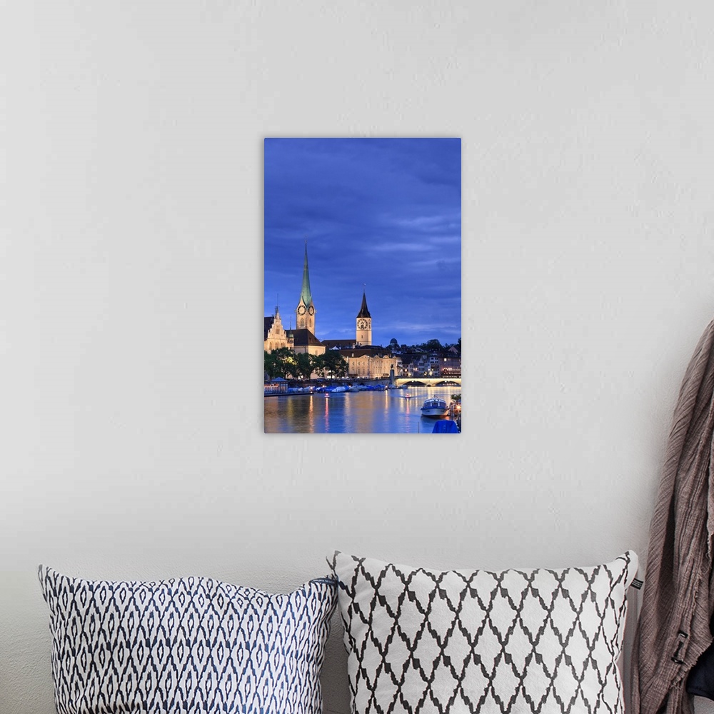 A bohemian room featuring Switzerland, Zurich, Old town and Limmat River