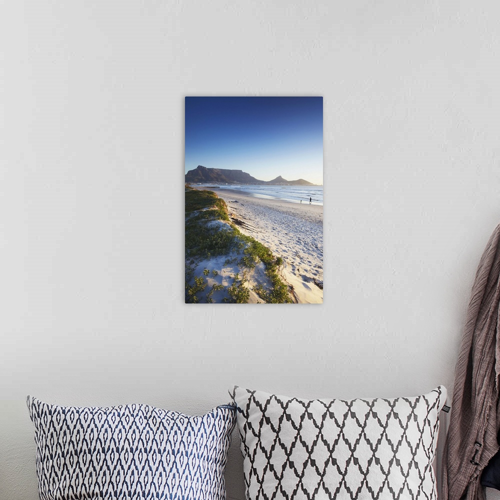 A bohemian room featuring View of Table Mountain from Milnerton beach, Cape Town, Western Cape, South Africa