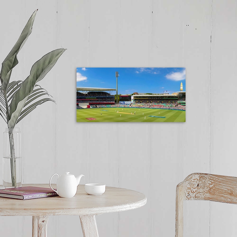 A farmhouse room featuring Test Cricket Match At Sydney Cricket Ground, Sydney, New South Wales, Australia