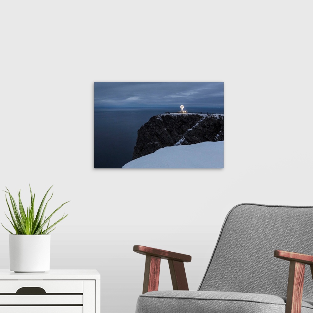 A modern room featuring The Globe, Honningsvag, North Cape, Finnmark, Norway