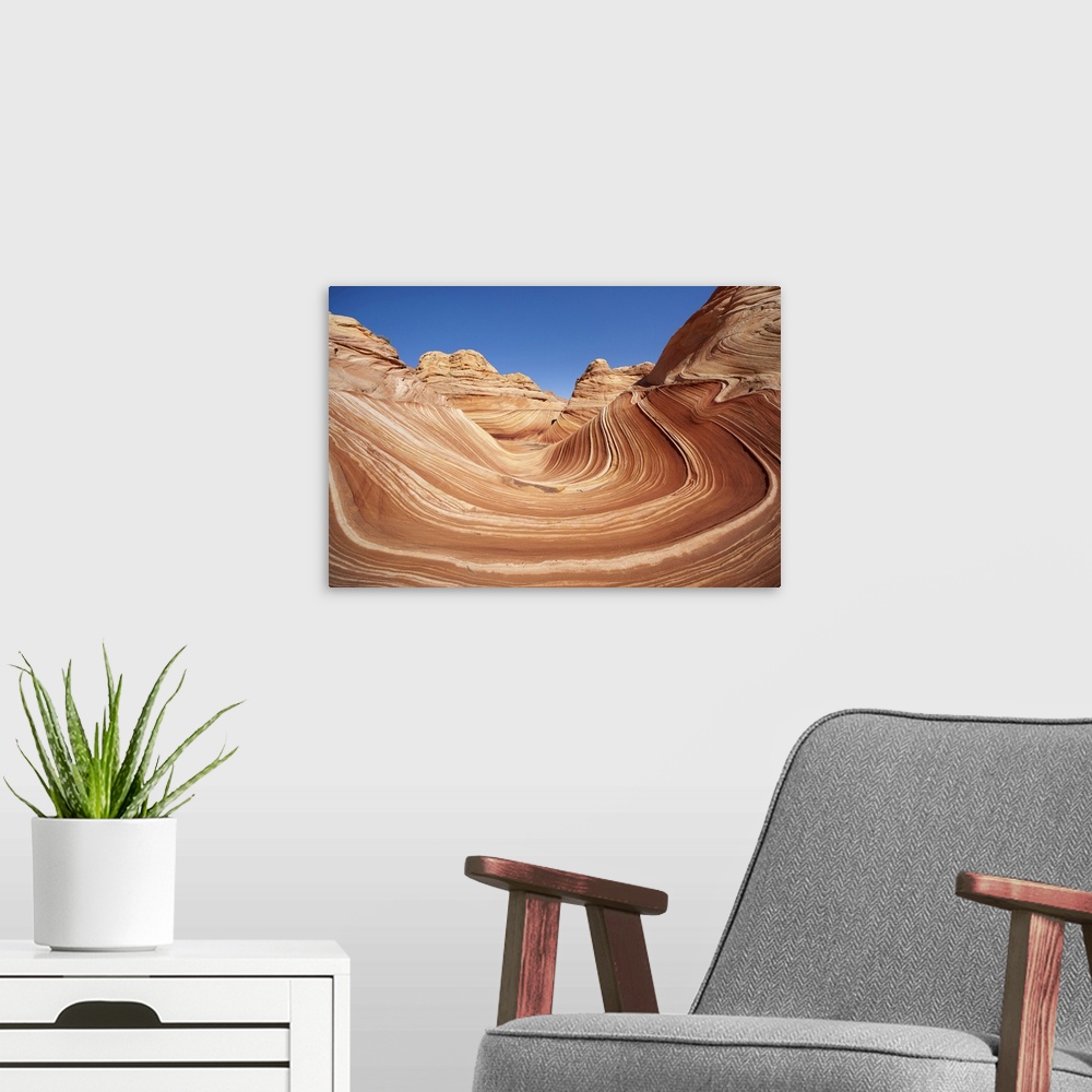 A modern room featuring The Wave, Paria Canyon-Vermilion Cliffs Wilderness, Coyote Buttes, Utah