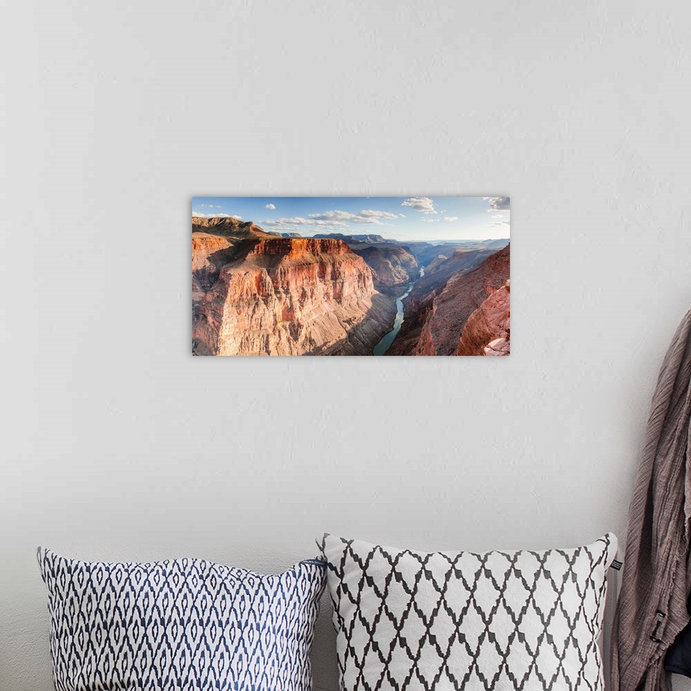 A bohemian room featuring Toroweap overlook, North Rim, Grand Canyon National Park, Arizona, USA