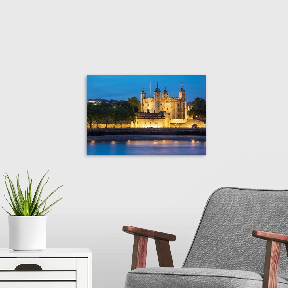 A modern room featuring Tower Of London, London, England, UK