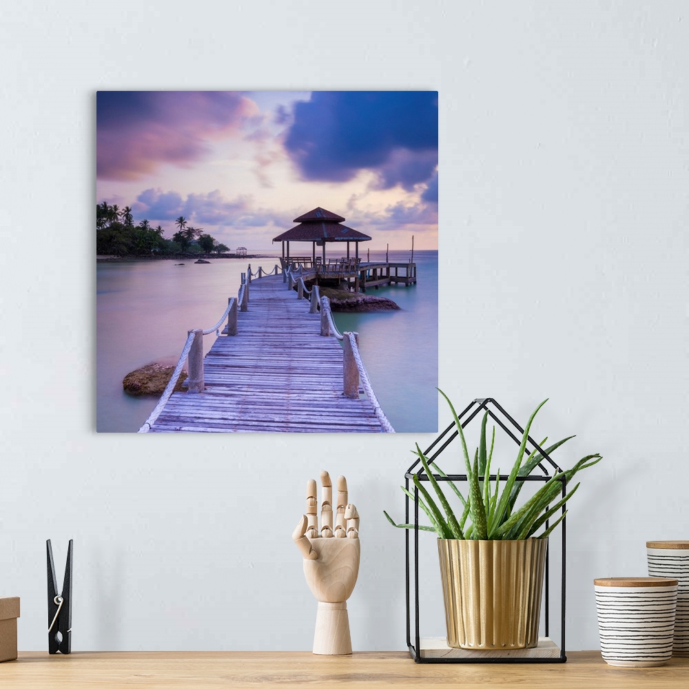 A bohemian room featuring Tropical Beach On An Island Nr Ko Chang, Thailand