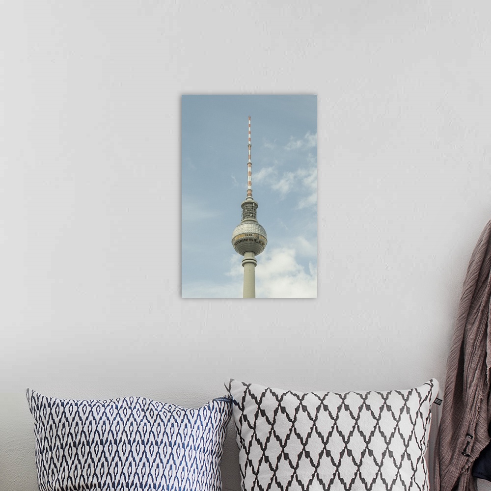 A bohemian room featuring TV Tower (Berliner Fernsehturm), Alexanderplatz, Berlin, Germany
