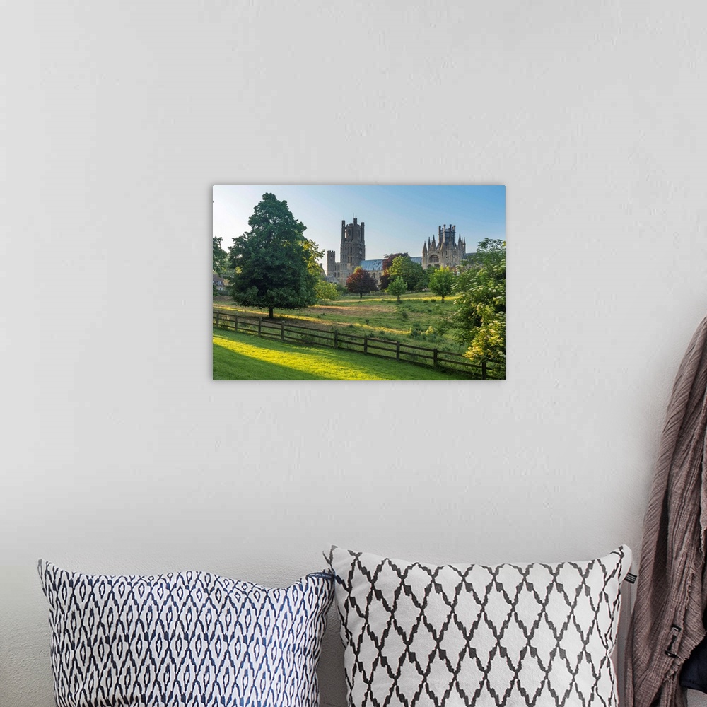 A bohemian room featuring Uk, England, Cambridgeshire, Ely, Ely Cathedral