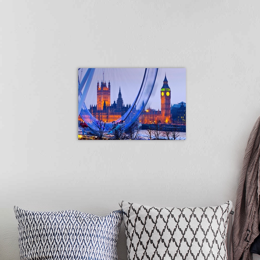 A bohemian room featuring UK, England, London, London Eye and Big Ben