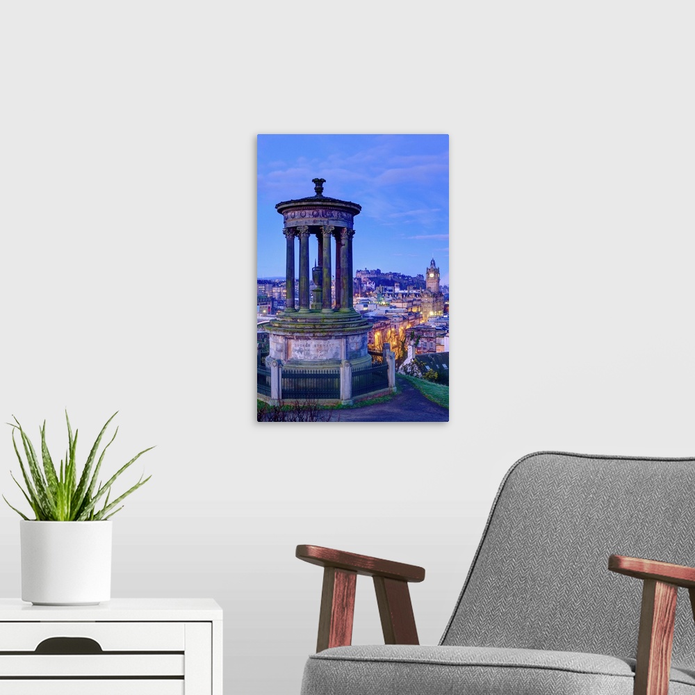 A modern room featuring UK, Scotland, Edinburgh, Calton Hill, Stewart Monument
