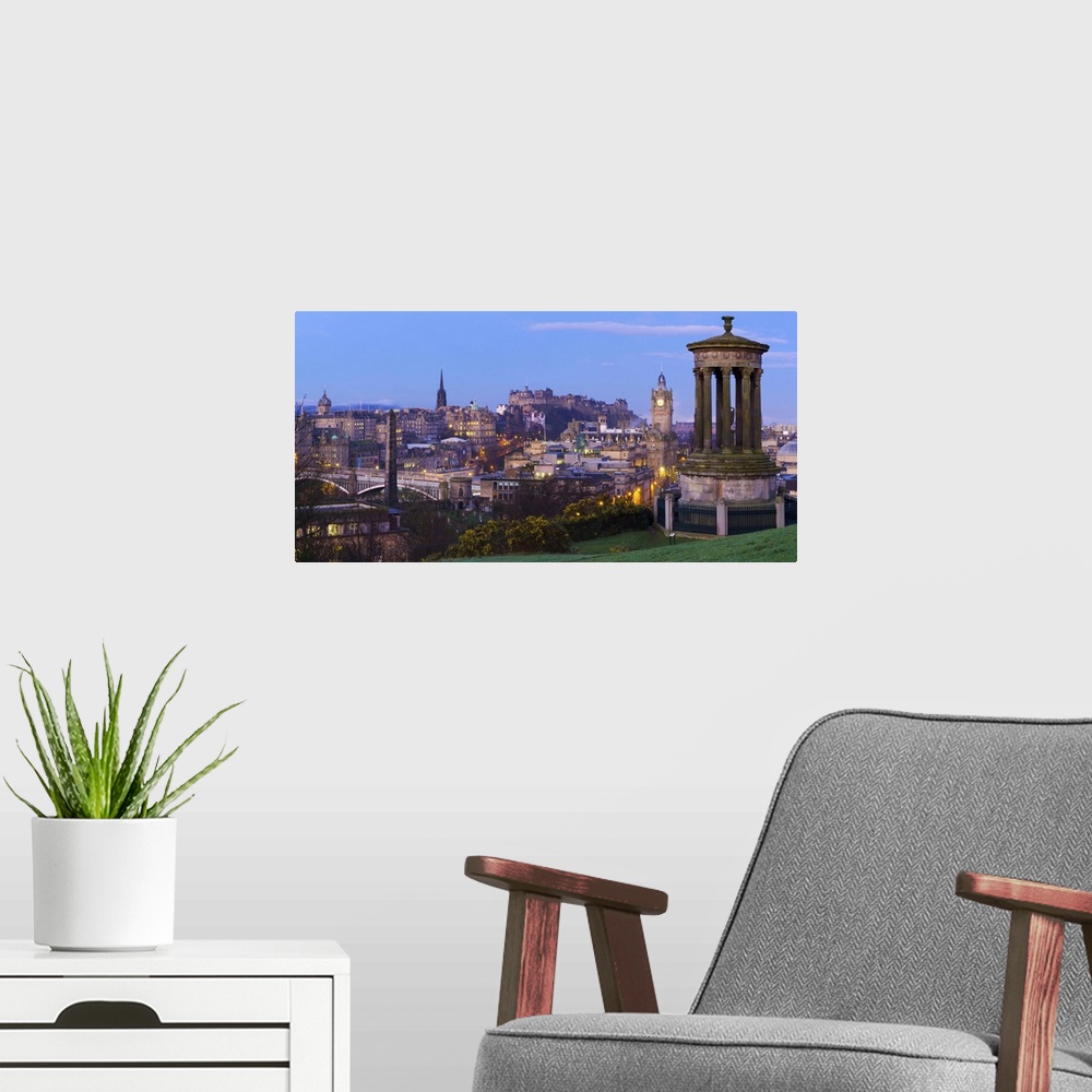 A modern room featuring UK, Scotland, Edinburgh, Calton Hill, Stewart Monument