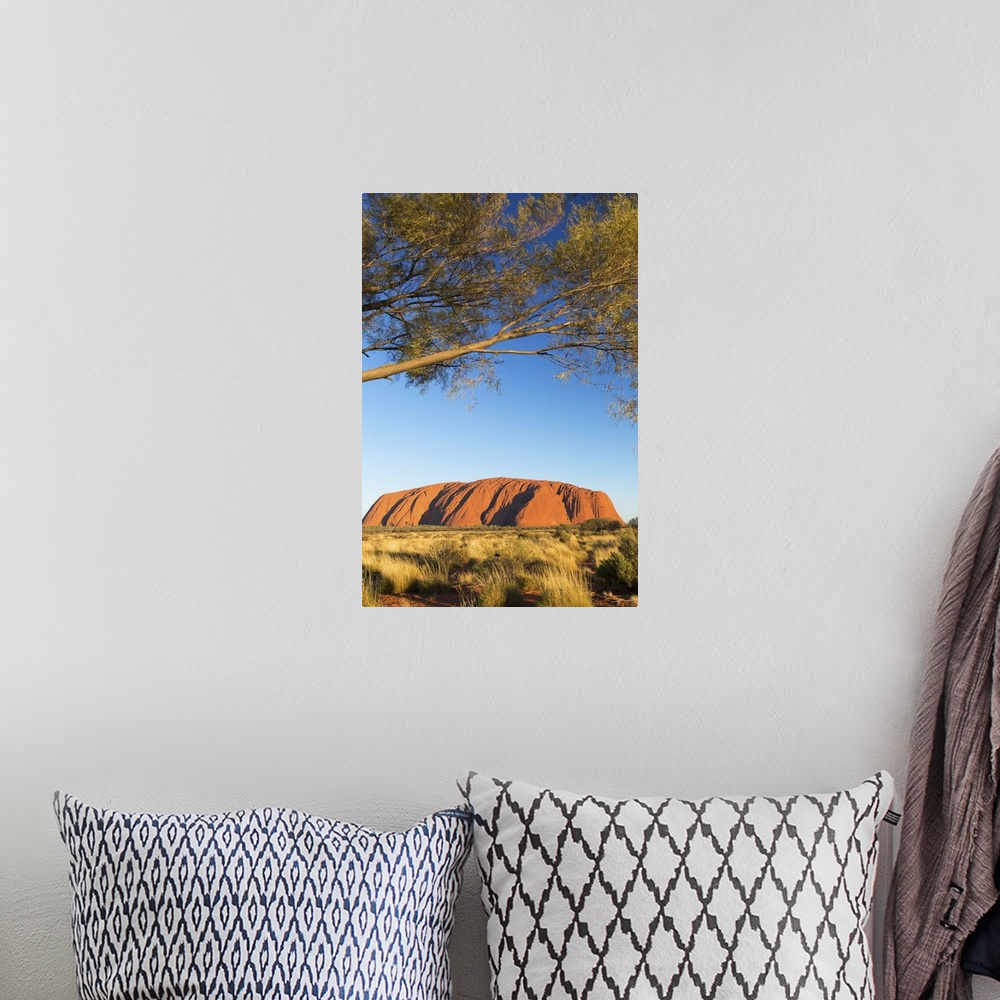 A bohemian room featuring Uluru (UNESCO World Heritage Site), Uluru-Kata Tjuta National Park, Northern Territory, Australia.