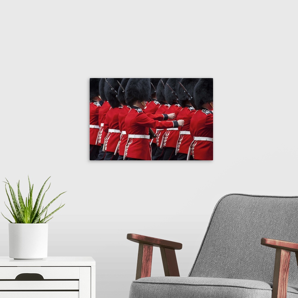 A modern room featuring United Kingdom, England, London, The Mall, Trooping of the Colour