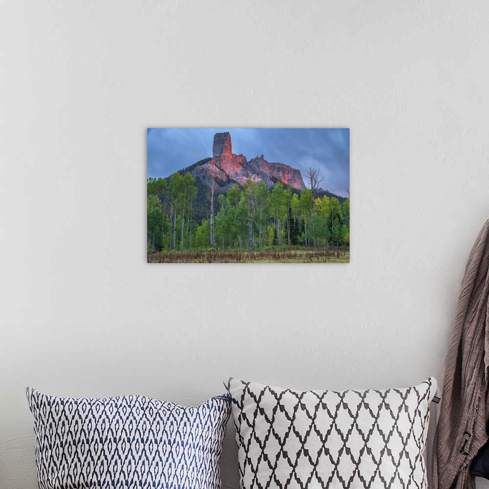 A bohemian room featuring USA, Rocky Mountains, Colorado, Uncompahgre National Forest, Owl Creek Pass.