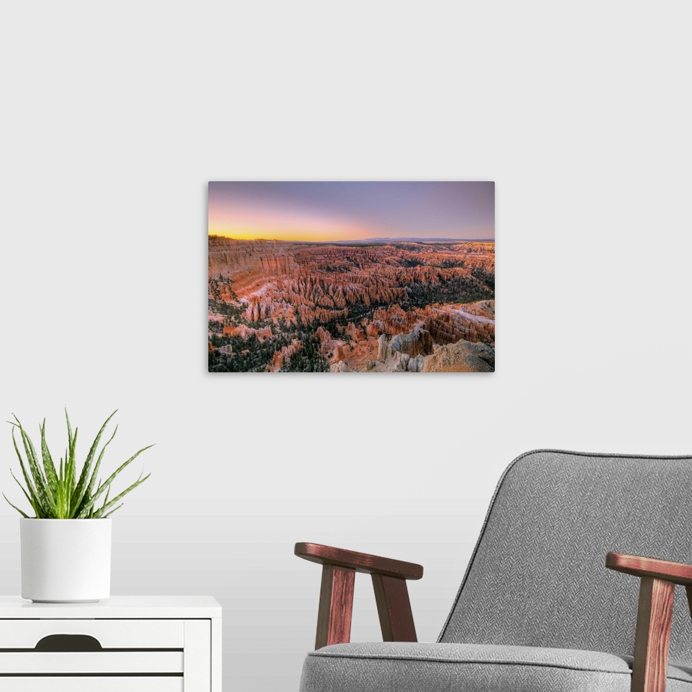 A modern room featuring USA, Utah, Bryce Canyon National Park