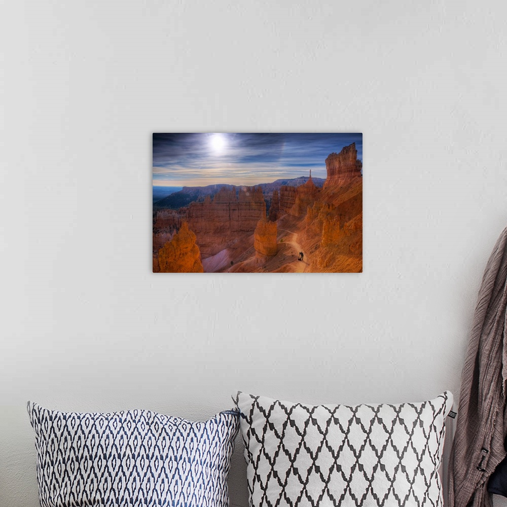 A bohemian room featuring USA, Utah, Bryce Canyon National Park, Navajo Loop Trail