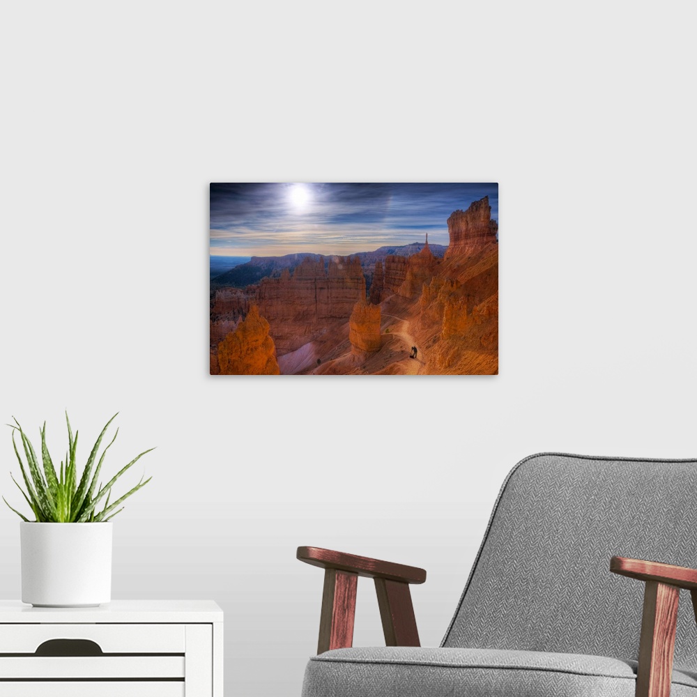 A modern room featuring USA, Utah, Bryce Canyon National Park, Navajo Loop Trail