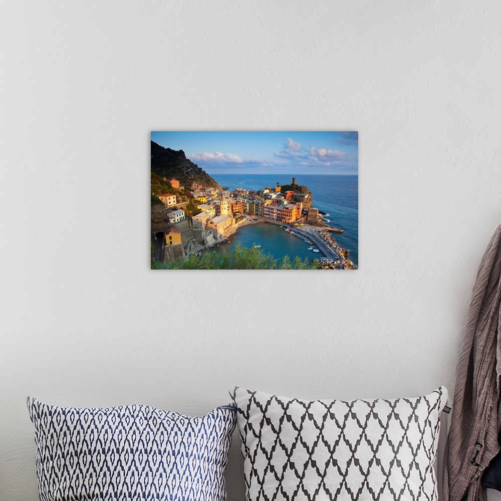 A bohemian room featuring Vernazza, Cinque Terre, Riviera di Levante, Liguria, Italy