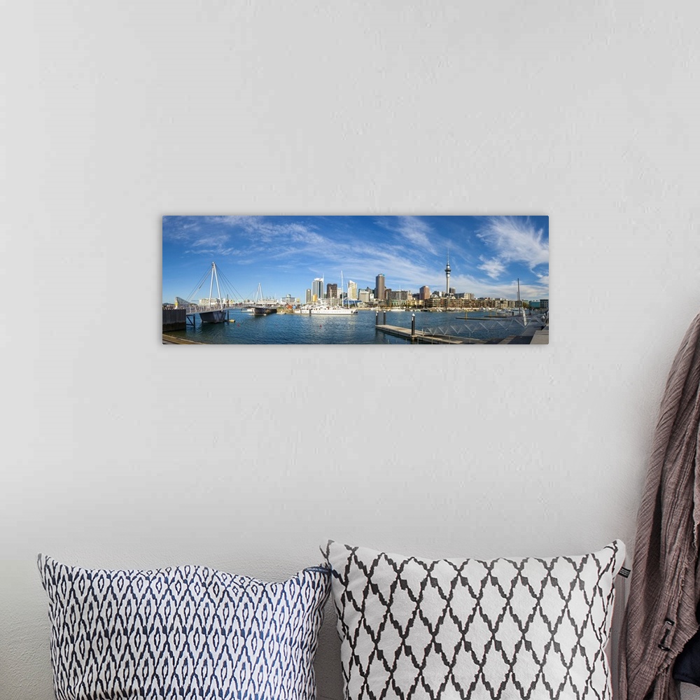 A bohemian room featuring Viaduct Basin and CBD, Auckland, Northland, New Zealand