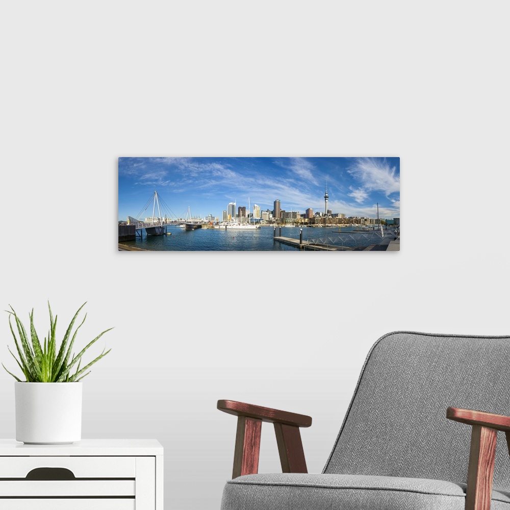 A modern room featuring Viaduct Basin and CBD, Auckland, Northland, New Zealand