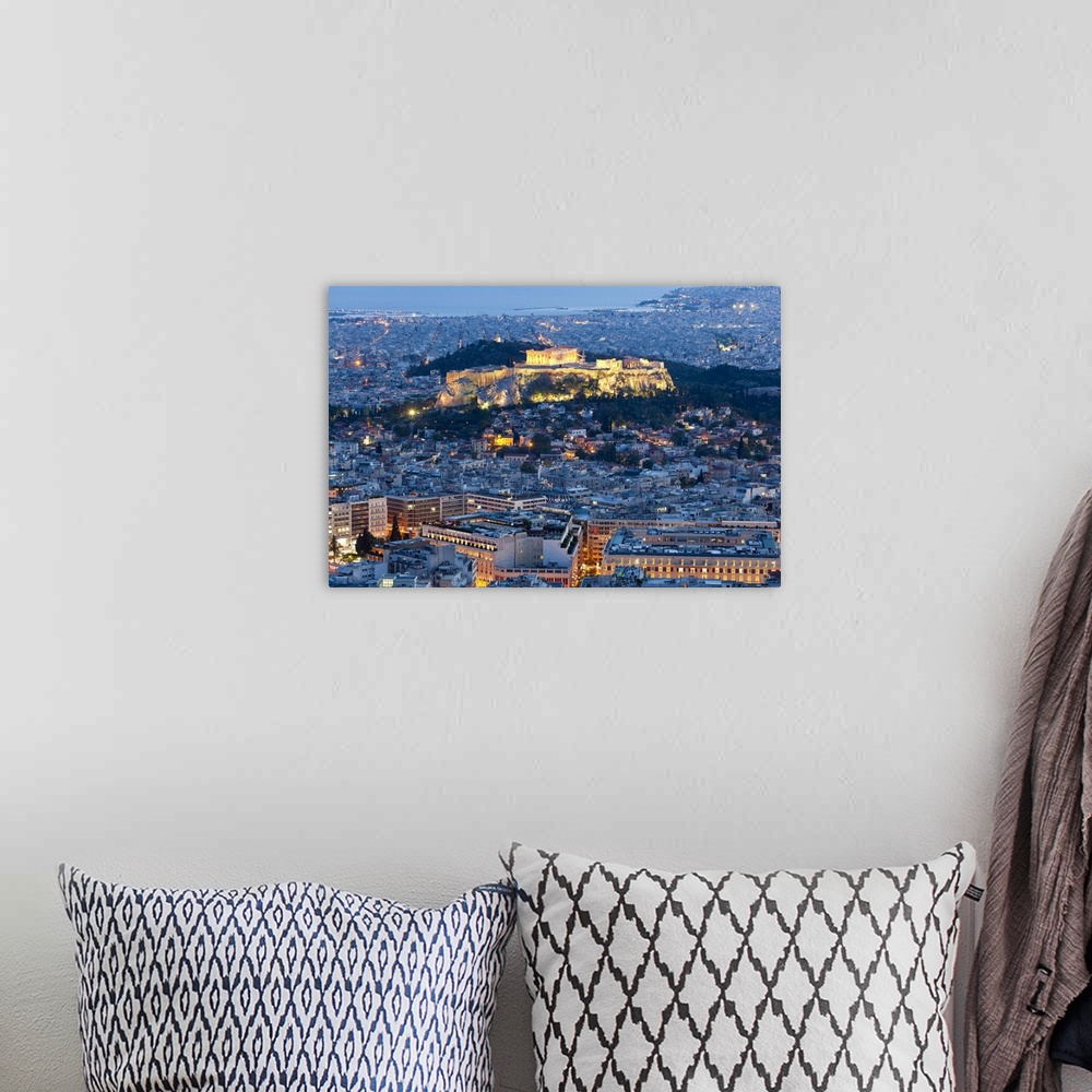 A bohemian room featuring View of the Acropolis and the Parthenon Athens, Greece