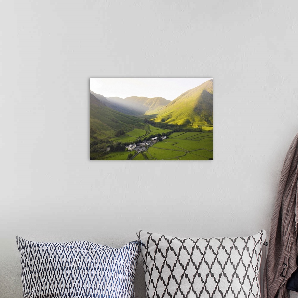 A bohemian room featuring Wasdale Head, West Cumbria, Lake District, England