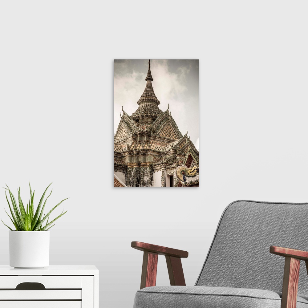 A modern room featuring Wat Pho (Temple of the Reclining Buddha), Bangkok, Thailand