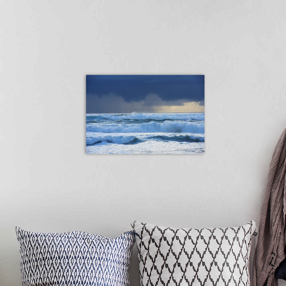 A bohemian room featuring Waves, Paparoa National Park, West Coast, South Island, New Zealand
