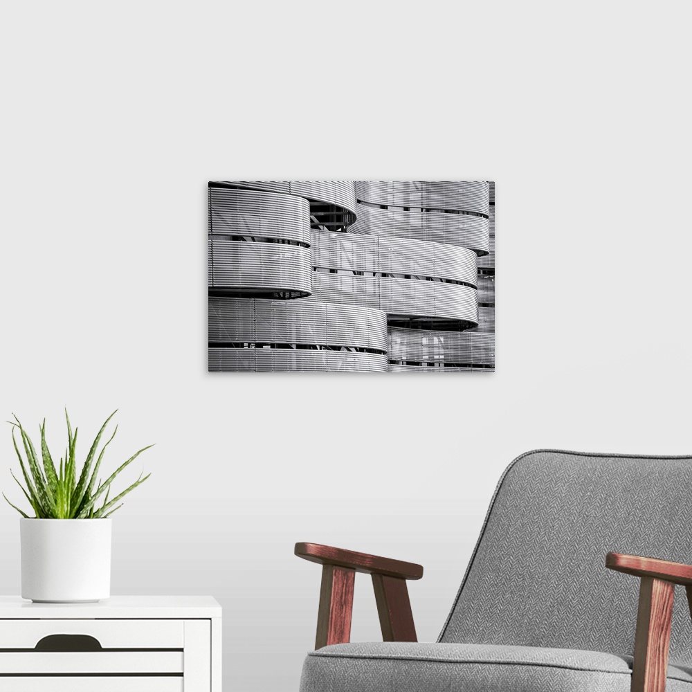 A modern room featuring Abstract of Downtown Denver Architecture, Denver, Colorado