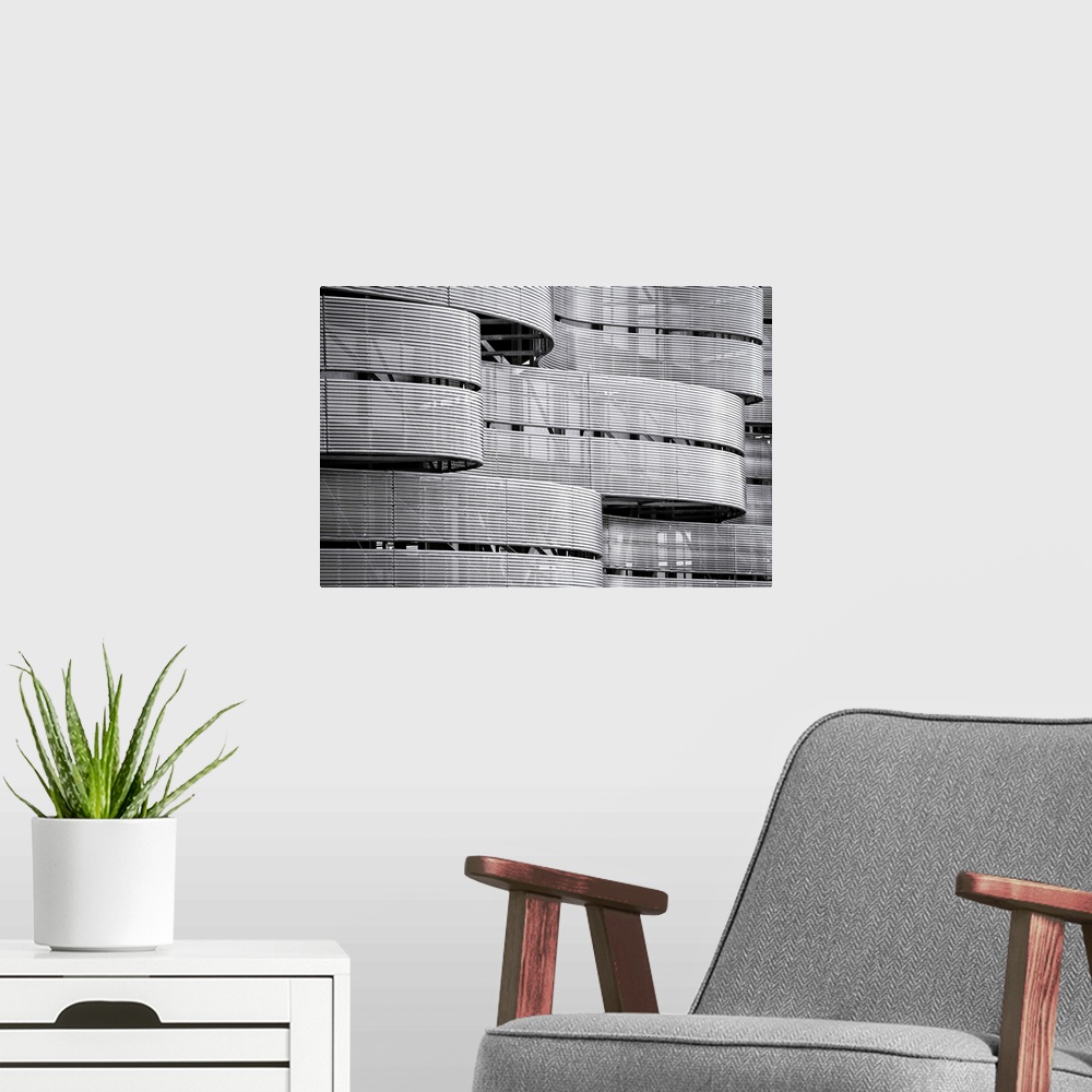 A modern room featuring Abstract of Downtown Denver Architecture, Denver, Colorado