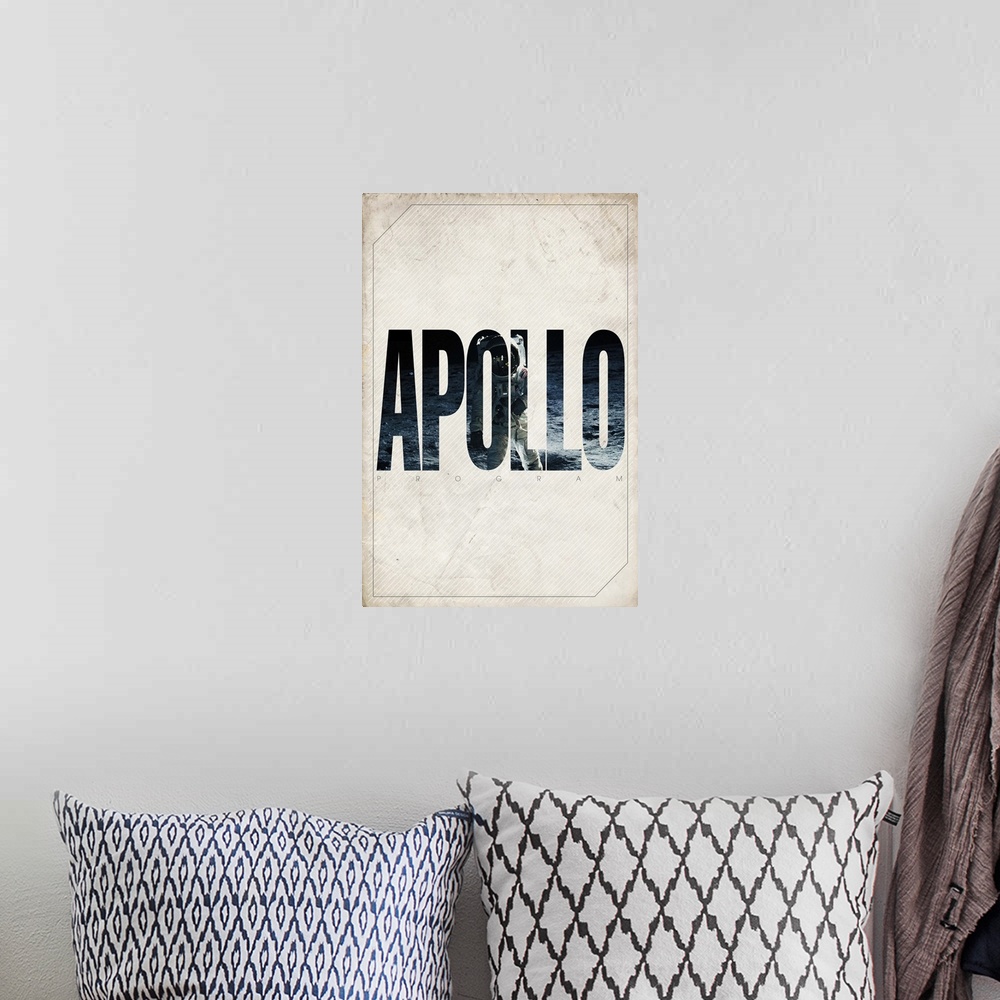 A bohemian room featuring Apollo Program Cover