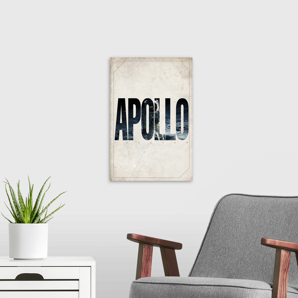 A modern room featuring Apollo Program Cover
