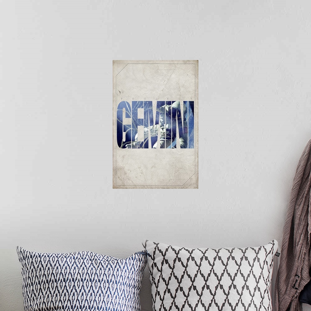 A bohemian room featuring Project Gemini Cover