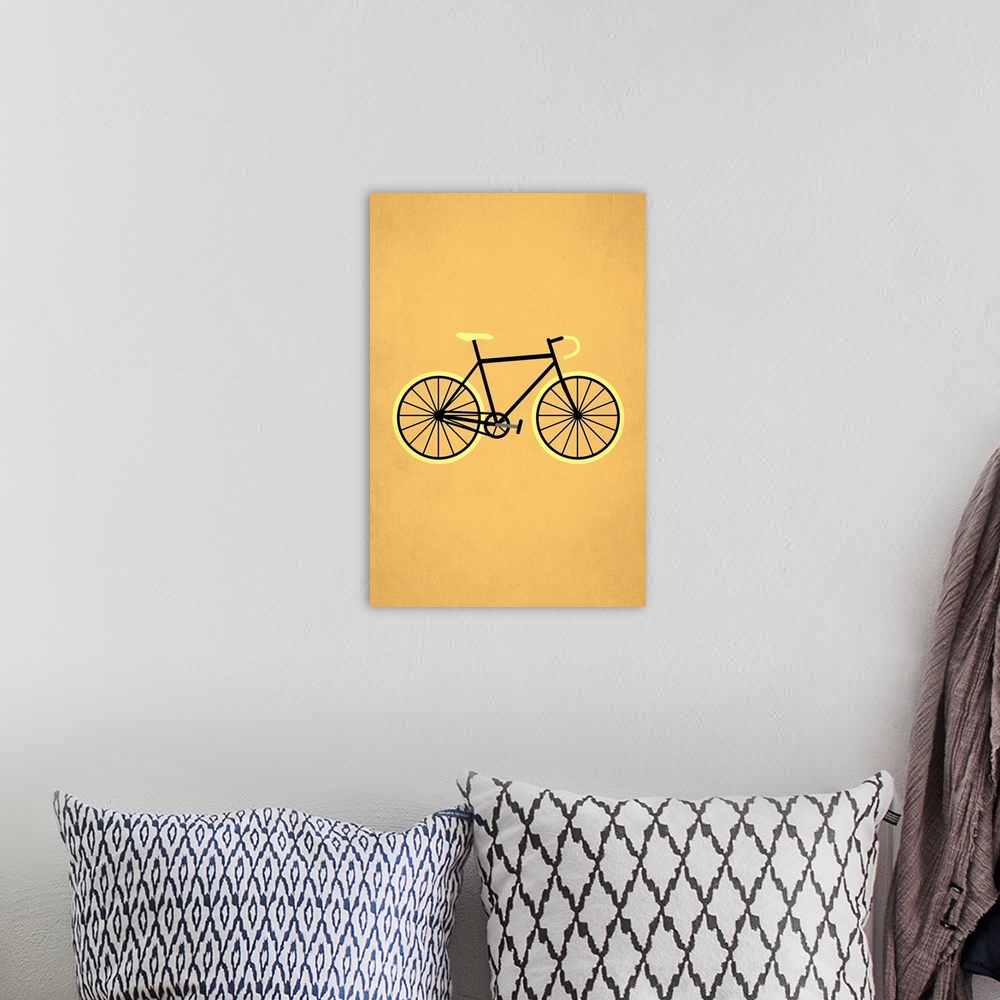 A bohemian room featuring Bicycle Love