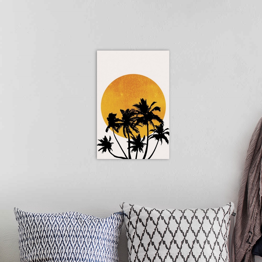 A bohemian room featuring Miami Beach Sunset