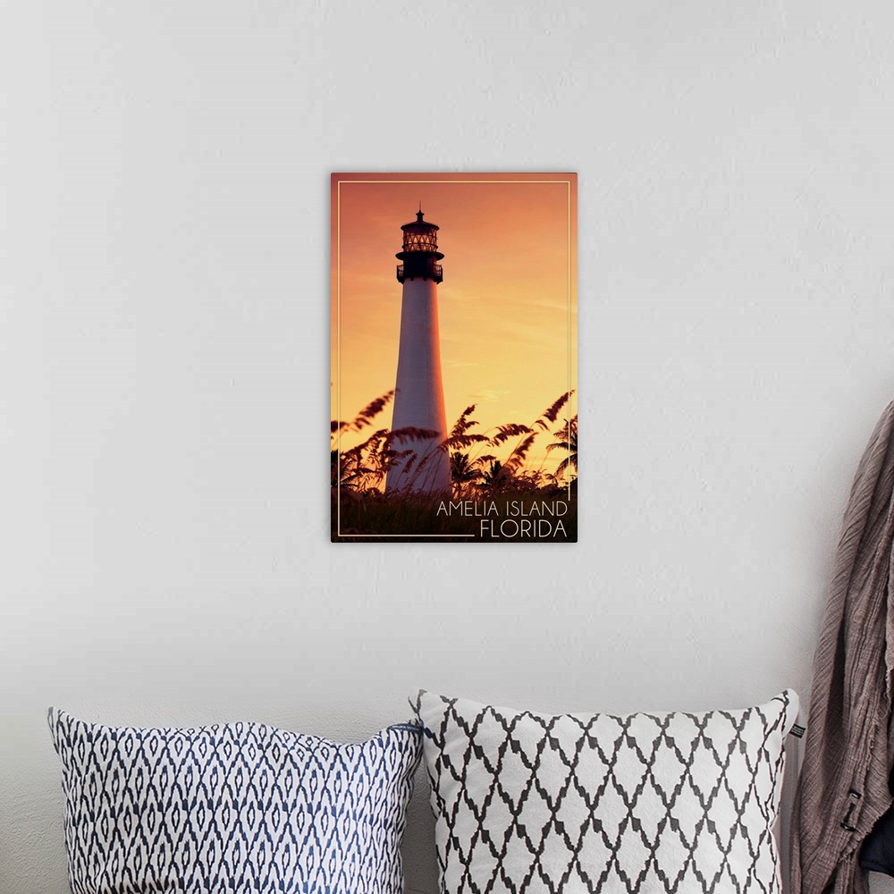A bohemian room featuring Amelia Island, Florida, Lighthouse and Seagrass