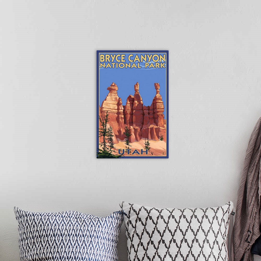 A bohemian room featuring Bryce Canyon National Park