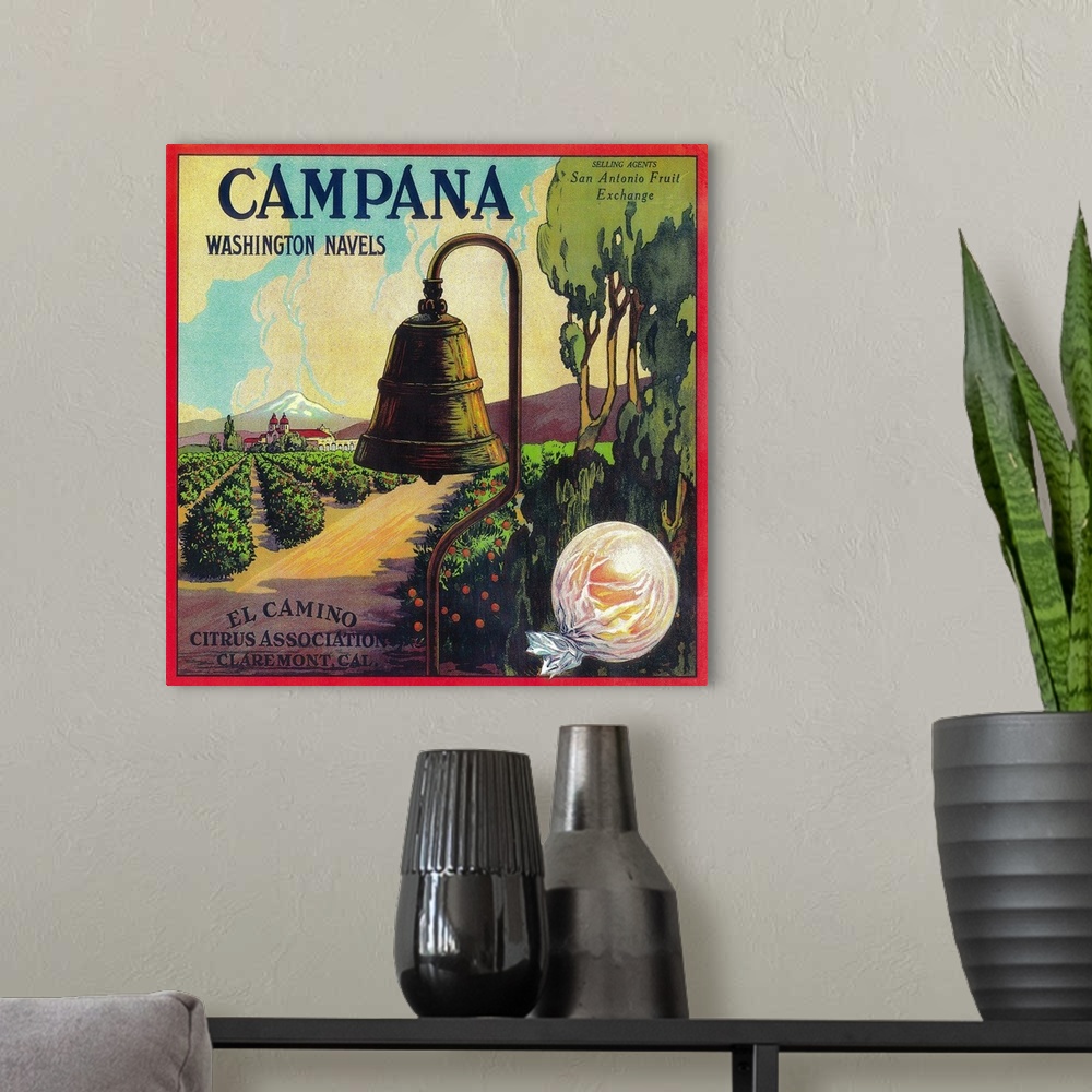 A modern room featuring Campana Orange Label, Claremont, CA