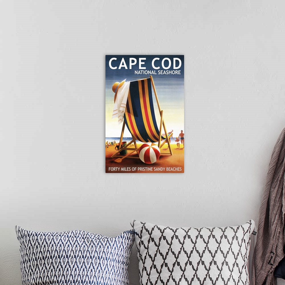 A bohemian room featuring Cape Cod National Seashore, Beach Chair and Ball