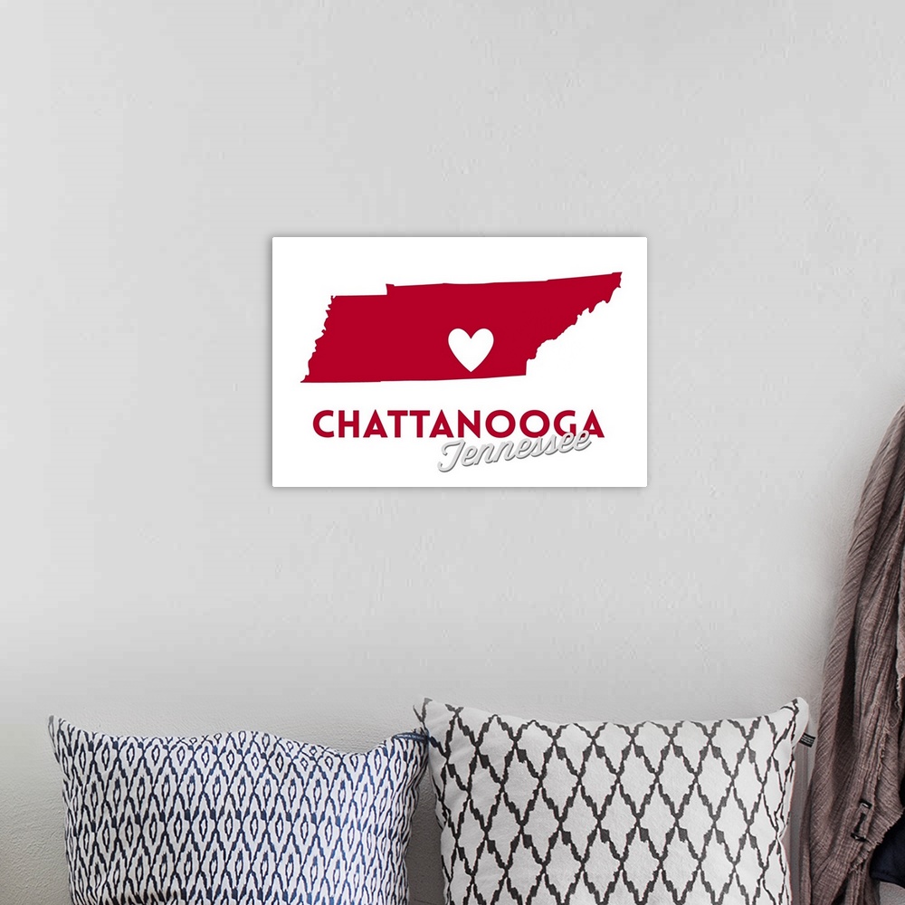 A bohemian room featuring Chattanooga, Tennessee, Heart Design