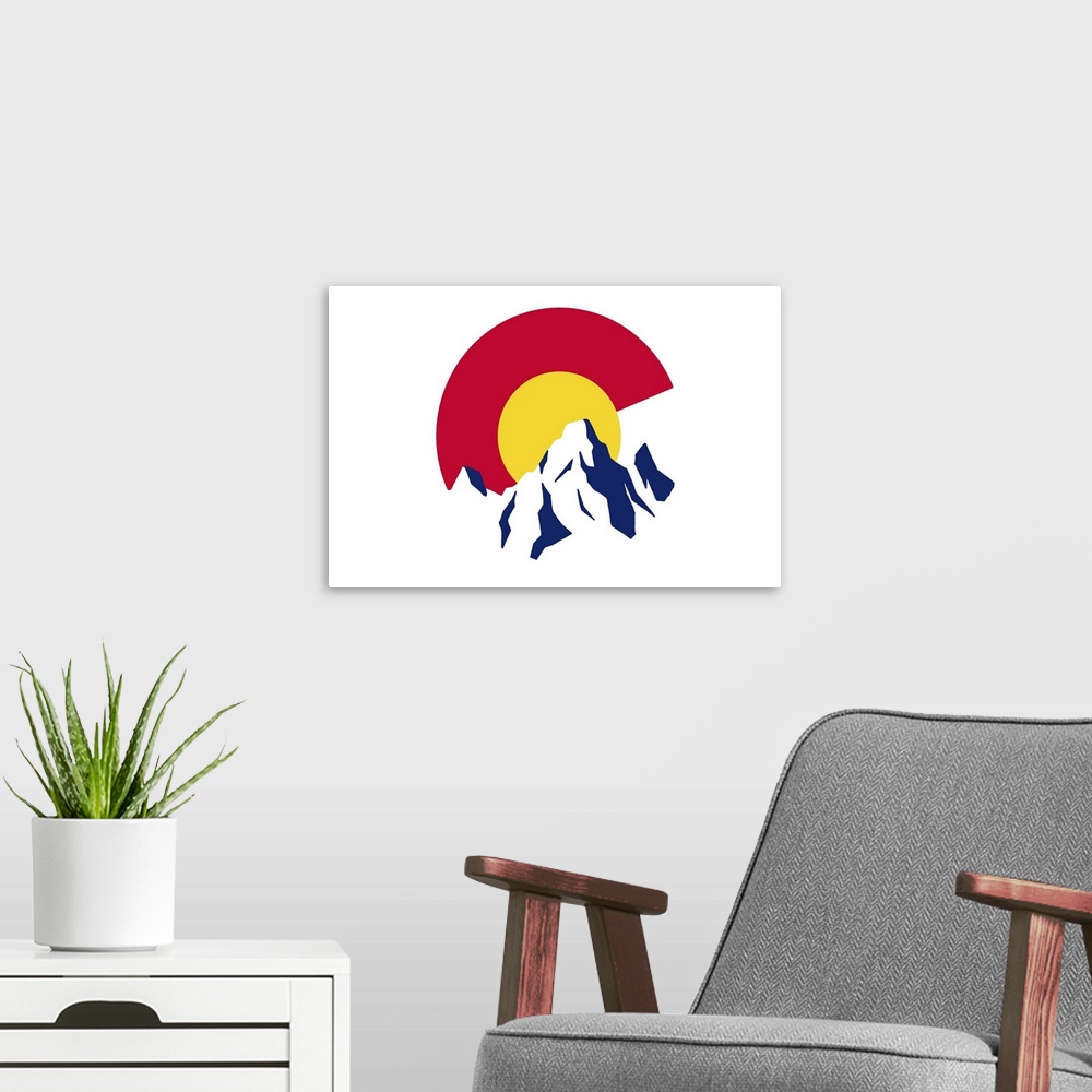 A modern room featuring Colorado, C and Mountains