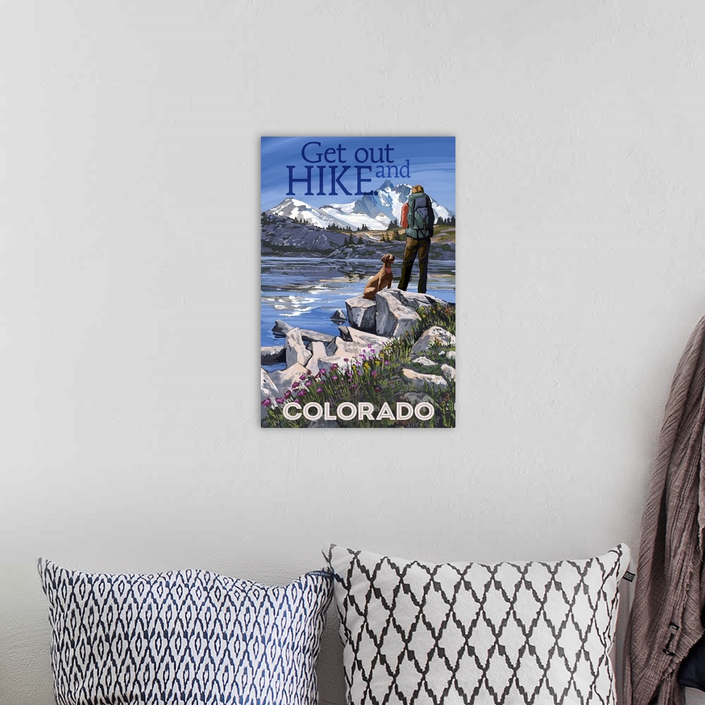 A bohemian room featuring Colorado - Get Out and Hike
